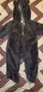 Carter's baby 3 month gray snowsuit NWT